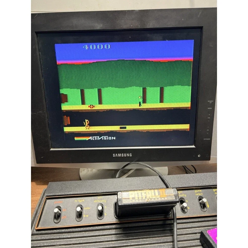 Atari 2609 Pitfall 1 and 2 Game Cartridges Only  Tested